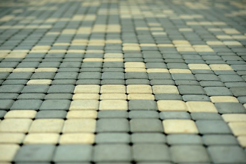 Patterned Paver Patio
